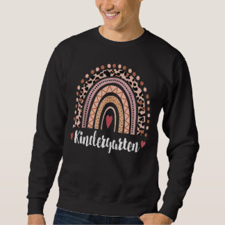 Sweatshirt Jour Dernier De L'École Leopard Rainbow 2022