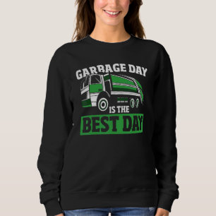 Sweatshirt Jour des ordures Gestion des déchets Transporteur
