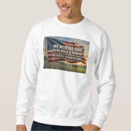 Sweatshirt Jour du Souvenir