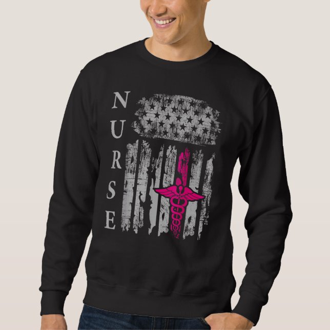 Sweatshirt Journée des infirmières Semaine des infirmières Nu (Devant)