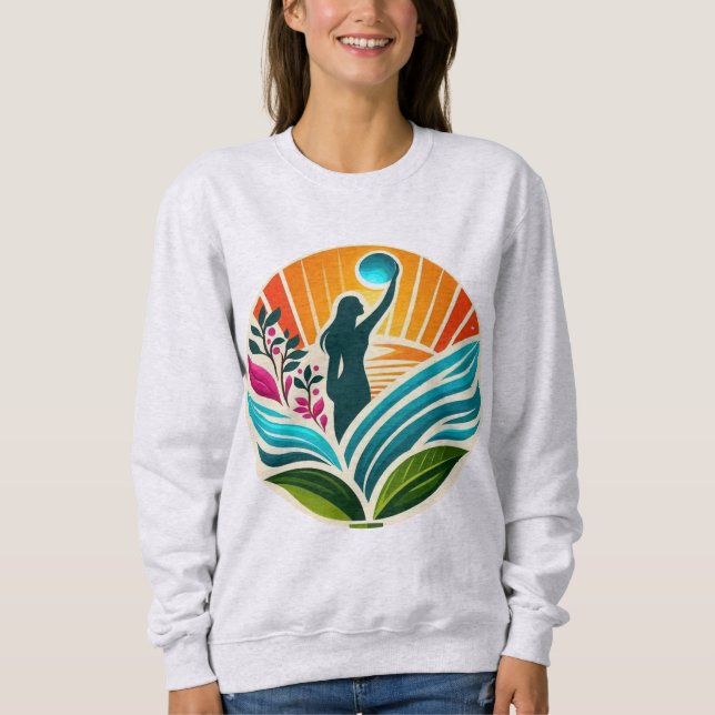 Sweatshirt Journée internationale de la femme - Autonomiser l (Devant)