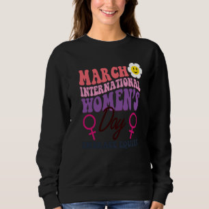 Sweatshirt Journée internationale des femmes 2023 Thème Adopt