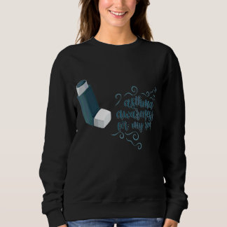 Sweatshirt Journée Mondiale De L'Asthme Sensibilisation À L'A