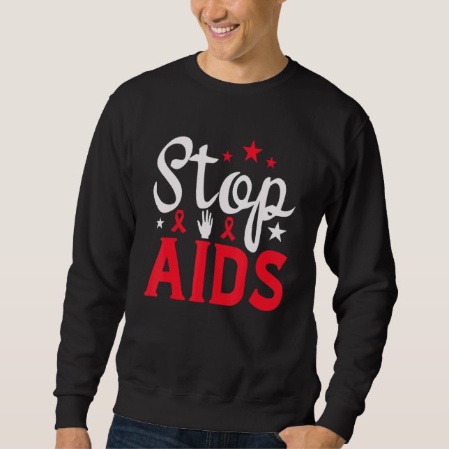 Sweatshirt Journée mondiale du sida - Lutte contre le sida -  (Devant)