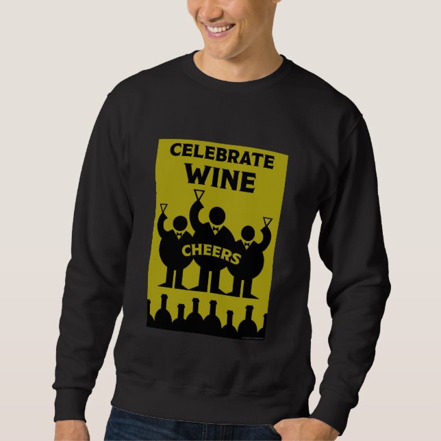 Sweatshirt Journées internationales du vin (Devant)