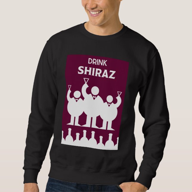 Sweatshirt Journées Internationales Du Vin Shiraz (Devant)