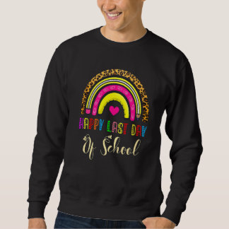 Sweatshirt Joyeuse Dernière Journée D'Enseignant Diplôme D'Ét