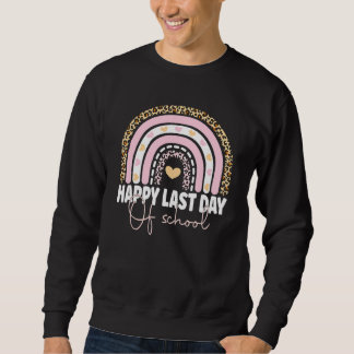 Sweatshirt Joyeuse Dernière Journée D'Enseignant Diplôme D'Ét