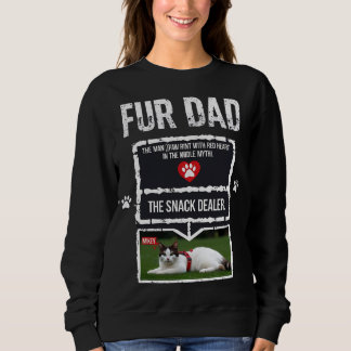 Sweatshirt Joyeuse Fête des Pères, papa du chat, j'aime mon p
