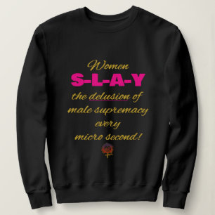 Sweatshirt Joyeuses femmes aspergent l'illusion de la supréma