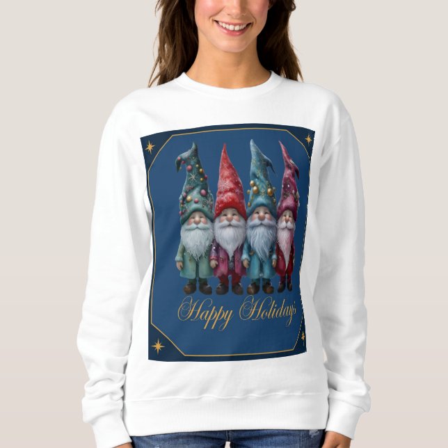 Sweatshirt Joyeuses fêtes (Devant)