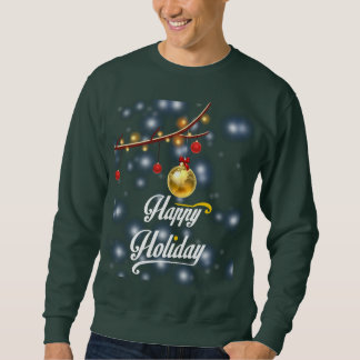 Sweatshirt Joyeuses fêtes : Faites passer le T-shirt Cheer