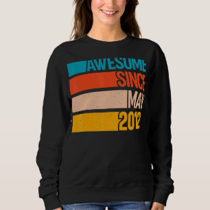 Sweatshirt Joyeux 10e anniversaire 10 ans merveilleux depuis