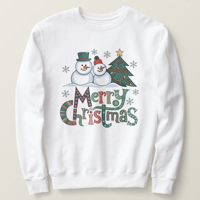 Sweatshirt joyeux amoureux (Design devant)