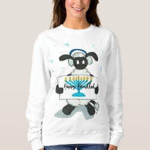 Sweatshirt Joyeux Hanoukka Hensly Long-Sleeve Tee-Shirt
