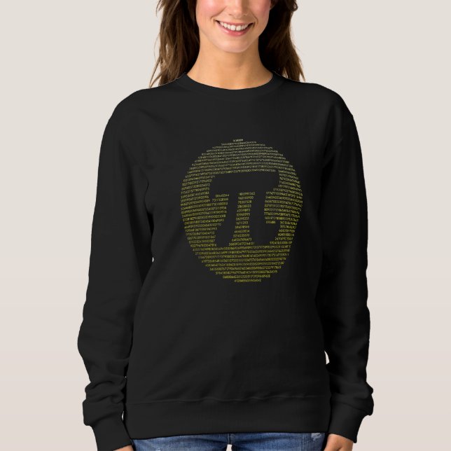 Sweatshirt Joyeux Jour Pi 3 14 Jour Pi Pour Les Enseignants S (Devant)