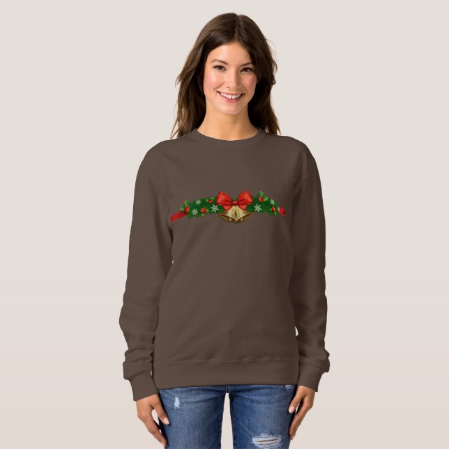 Sweatshirt joyeux noel (Devant entier)