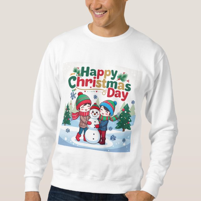 Sweatshirt Joyeux Noël (Devant)