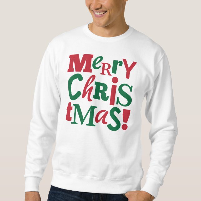 Sweatshirt Joyeux Noël (Devant)
