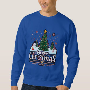 Sweatshirt "Joyeux Noël : un spectacle de mode festif"