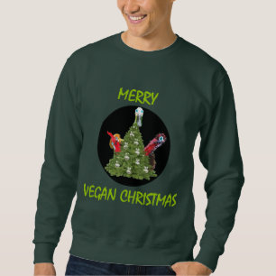Sweatshirt Joyeux Noël végétalien