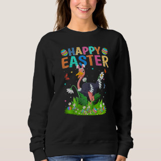 Sweatshirt Joyeux oeuf de lapin de Pâques Funny Oiseau d'autr
