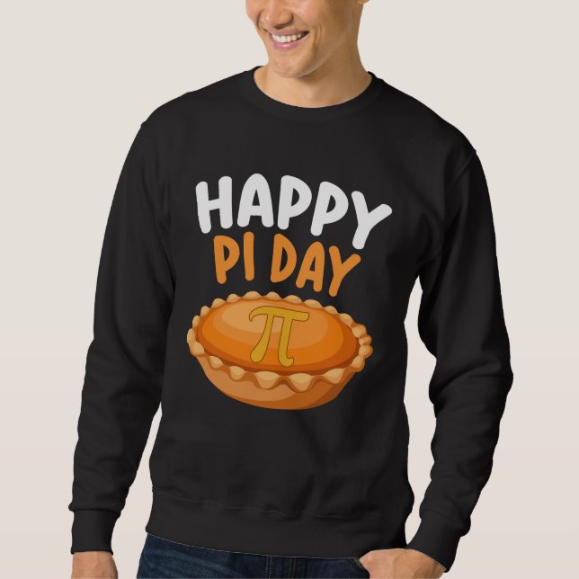 Sweatshirt Joyeux Pi Day Pie Mathématiques Math arc-en-ciel (Devant)