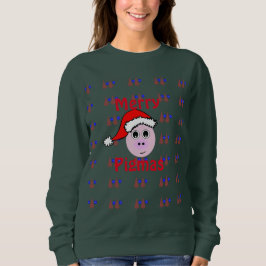 Sweatshirt Joyeux Pigmas, chandail laid de Noël