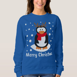 Sweatshirt Joyeux pingouin de Noël