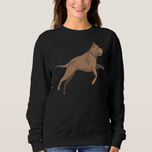 Sweatshirt Joyeux Pitbull Dog