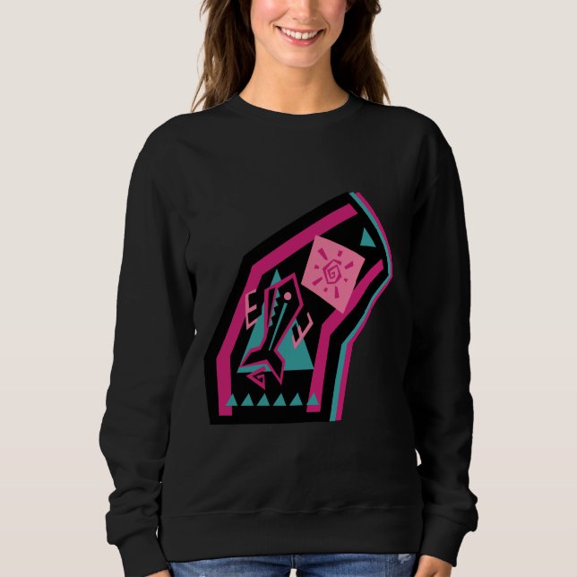 Sweatshirt Joyeux poisson bondissant (Devant)