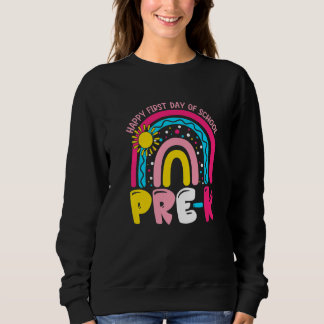 Sweatshirt Joyeux Premier Jour D'école Maternelle Rentrée Sco