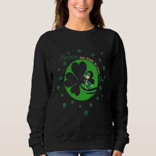 Sweatshirt Joyeux St Pat T Rex Saint Patrick's Day Dinosaur K
