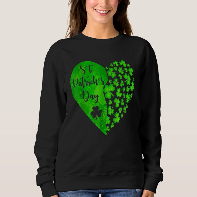 Sweatshirt Joyeux St Patrick S Day Funny Saint Patrick Irish  (Devant)