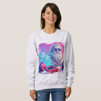 Sweatshirt Joyeux Synthmas • Chemise Rétro Noël Vaporwave