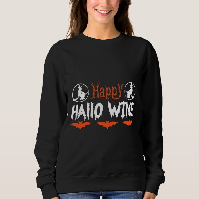 Sweatshirt Joyeux Vin Hallo (Devant)