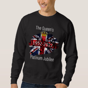Sweatshirt Jubilé de platine Queen's Union Jack Party tenue 1