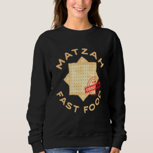 Sweatshirt Juif Ou Hébreu Qui Aime Le Seder Meal Ou Matzah Ou