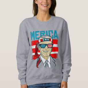 Sweatshirt july 4th president biden merica usa