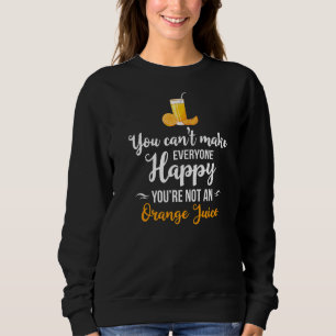 Sweatshirt Jus De Machine À Jus D'Orange Boire Mix Fraîche