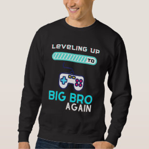 Sweatshirt Jusqu'À Big Bro De Nouveau Futur Frère