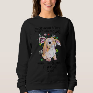 Sweatshirt Juste Une Fille Qui Aime Bunnies Lapin Fairy Tale