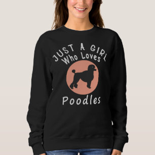 Sweatshirt juste une fille qui aime les canicules