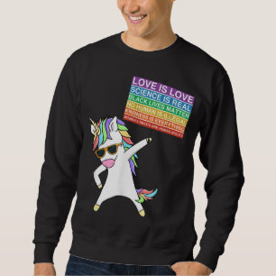 Sweatshirt Justice sociale Unicorne protestation femmes égali