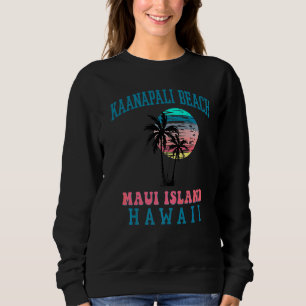 Sweatshirt Kaanapali Beach Maui Hawaii Beach Palmiers Summe