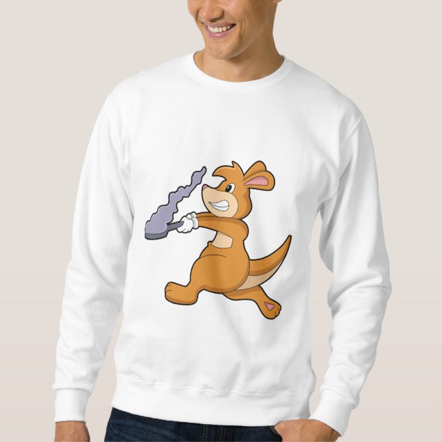 Sweatshirt Kangaroo as Cook (Devant)