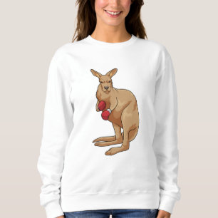 Sweatshirt Kangaroo en boîte avec gants de boxe