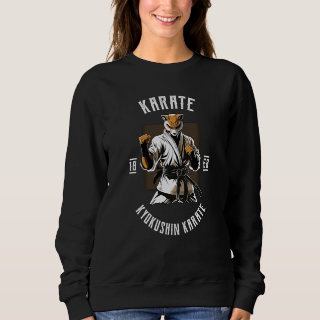 Sweatshirt Karate Fox Karate Japan Fighting (Devant)
