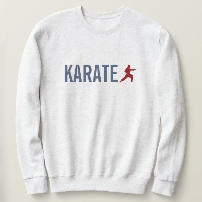 Sweatshirt Karate Warrior (Design devant)