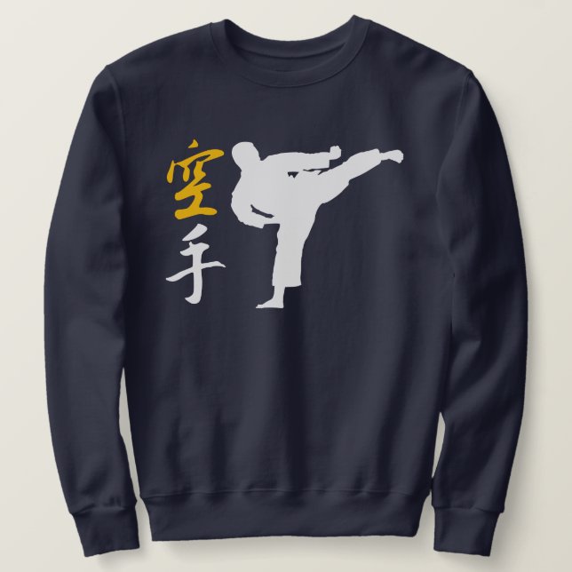 Sweatshirt Karate Warrior (Design devant)